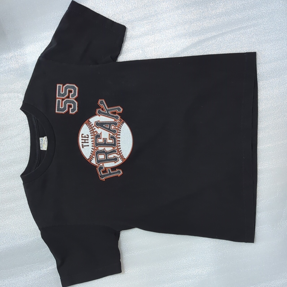 Boy's Alstyle Apparel & Activewear Black Graphic Short Sleeve Shirt Size M